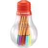 Kép 1/8 - Tűfilc készlet, 0,4 mm, STABILO "Point 88 Mini Colorful Ideas" 12 különböző szín