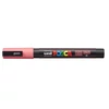 Kép 1/8 - Dekormarker, 0,9-1,3 mm, UNI "Posca PC-3M", korall