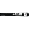 Kép 2/8 - Alkoholos marker, 1-3 mm, kúpos, VICTORIA "Gekko", fekete