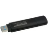 Kép 1/8 - Pendrive, 16GB, USB 3.0, víz- és ütésálló, adatvédelem, KINGSTON "DT4000G2DM", fekete