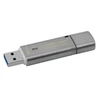 Kép 2/8 - Pendrive, 32GB, USB 3.0, jelszavas védelem, KINGSTON " DataTraveler Locker+ G3", ezüst