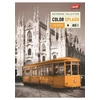 Kép 2/8 - Spirálfüzet, A5, kockás, 96 lap, UNIPAP "Color Splash"