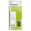 Kép 1/8 - Elemtöltő, AA ceruza/AAA mikro, 2x950 mAh AAA, VERBATIM