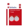 Kép 1/8 - Gombelem, CR2450, 2 db, VERBATIM "Premium"