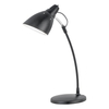 Kép 1/8 - Asztali lámpa, 60W, EGLO "Top Desk", fekete