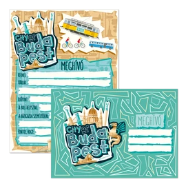 PARTIMEGHÍVÓ BORÍTÉKKAL CITY OF BUDAPEST (913) 19