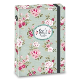 A/5 FÜZETBOX VINTAGE ROSE (791) 16