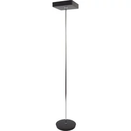 Állólámpa, 24 W, ALBA "Fluosquare", fekete