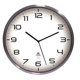 Falióra, kültéri, 35,5 cm, ALBA "Horextra", ezüst