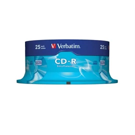CD-R lemez, 700MB, 52x, hengeren, VERBATIM "DataLife"