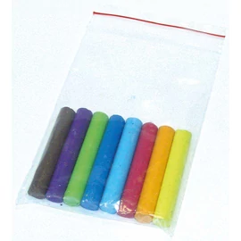 Simítózáras tasak, átlátszó, 20x30 cm