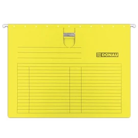 Függőmappa, gyorsfűzős, karton, A4, DONAU, sárga