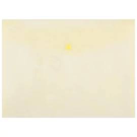 Irattartó tasak, A4, PP, patentos, DONAU, sárga