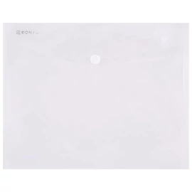 Irattartó tasak, 240x186x0,18, A5, PP, patentos, DONAU, áttetsző