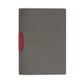 Gyorsfűző, klipes, A4, DURABLE "DURASWING® COLOR 30", piros