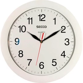 Falióra, 30 cm,  SECCO, fehér keretes