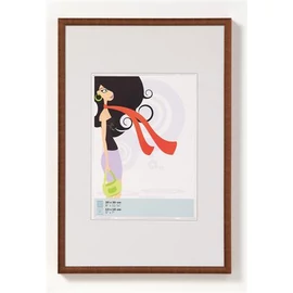 Képkeret, műanyag, 20x30 cm,  "New  Lifestyle" bronz