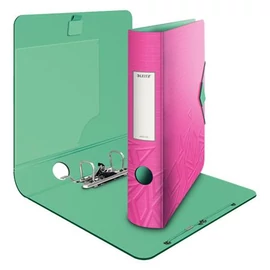 Iratrendező, 65 mm, A4, PP, LEITZ "Active Urban Chic", rózsaszín