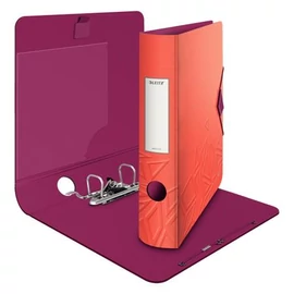 Iratrendező, 65 mm, A4, PP, LEITZ "Active Urban Chic", piros