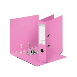 Iratrendező, 75 mm, A4, PP, élvédő sínnel, ESSELTE "Standard", mályva