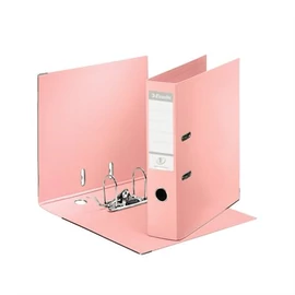 Iratrendező, 75 mm, A4, PP, élvédő sínnel, ESSELTE "Standard", barack