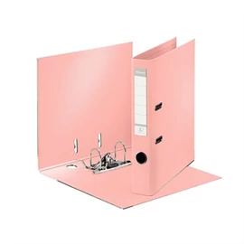 Iratrendező, 50 mm, A4, PP, élvédő sínnel, ESSELTE "Standard", barack