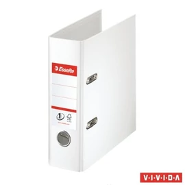 Iratrendező, 75 mm, A5, PP, ESSELTE "Standard", Vivida fehér