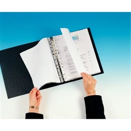 Genotherm, lefűzhető, A4, 43 mikron, narancsos felület, ESSELTE  "Standard"