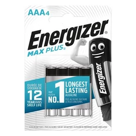 Elem, AAA mikro, 4db, ENERGIZER "Max Plus"
