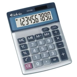 Számológép, asztali, 10 számjegy, VICTORIA "GVA-260"