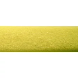 Krepp-papír, 50x200 cm, VICTORIA, világossárga