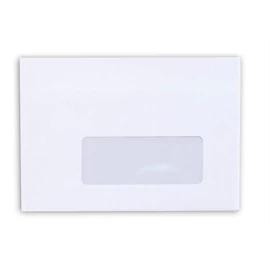 Boríték, LC6, öntapadó, jobb ablakos, VICTORIA