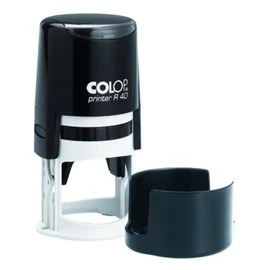 Bélyegző, COLOP "Printer R 40", lila cserepárnával