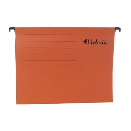 Függőmappa, karton, A4, VICTORIA, narancs