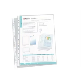 Genotherm, lefűzhető, A4, 50 mikron, narancsos, REXEL