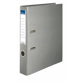 Iratrendező, 50 mm, A4, PP/karton, VICTORIA, "Basic", szürke