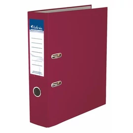 Iratrendező, 75 mm, A4, PP/karton, VICTORIA, "Basic", bordó