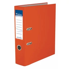 Iratrendező, 75 mm, A4, PP/karton, VICTORIA, "Basic", narancs