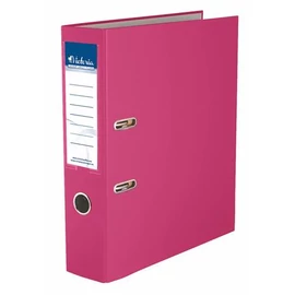 Iratrendező, 75 mm, A4, PP/karton, VICTORIA, "Basic", rózsaszín