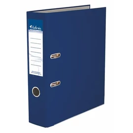 Iratrendező, 75 mm, A4, PP/karton, VICTORIA, "Basic", sötétkék