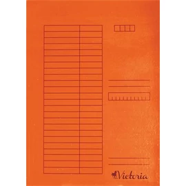 Gyorsfűző, karton, A4, VICTORIA, narancs