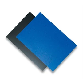 Hátlap, A4, 280 mikron, polipropilén, matt, FELLOWES "Futura", fekete