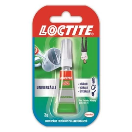 Pillanatragasztó, 3 g, HENKEL "Loctite Super Bond"