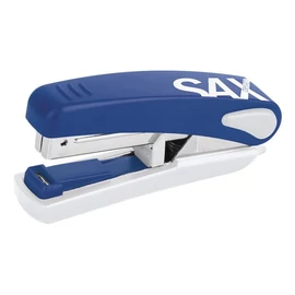 Tűzőgép, No. 10, 20 lap, lapos tűzés, SAX "519", kék