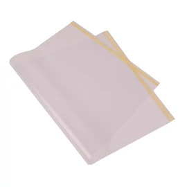 Könyvborító, öntapadó csíkkal, narancsos, 52x31 cm