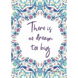 Füzet, tűzött, A5, kockás, 96 lap, VICTORIA "Dream"