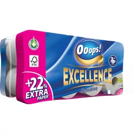 Toalettpapír, 3 rétegű, 16 tekercses, "Ooops! Excellence"