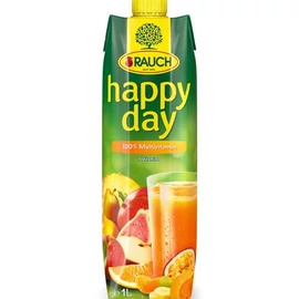 Gyümölcslé, 100%, 1 l, RAUCH "Happy day", multivitamin