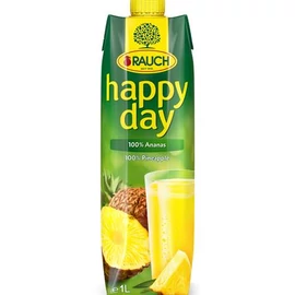 Gyümölcslé, 100%, 1 l, RAUCH "Happy day", ananász
