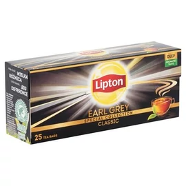 Fekete tea, 25x1,5 g, LIPTON "Earl grey"